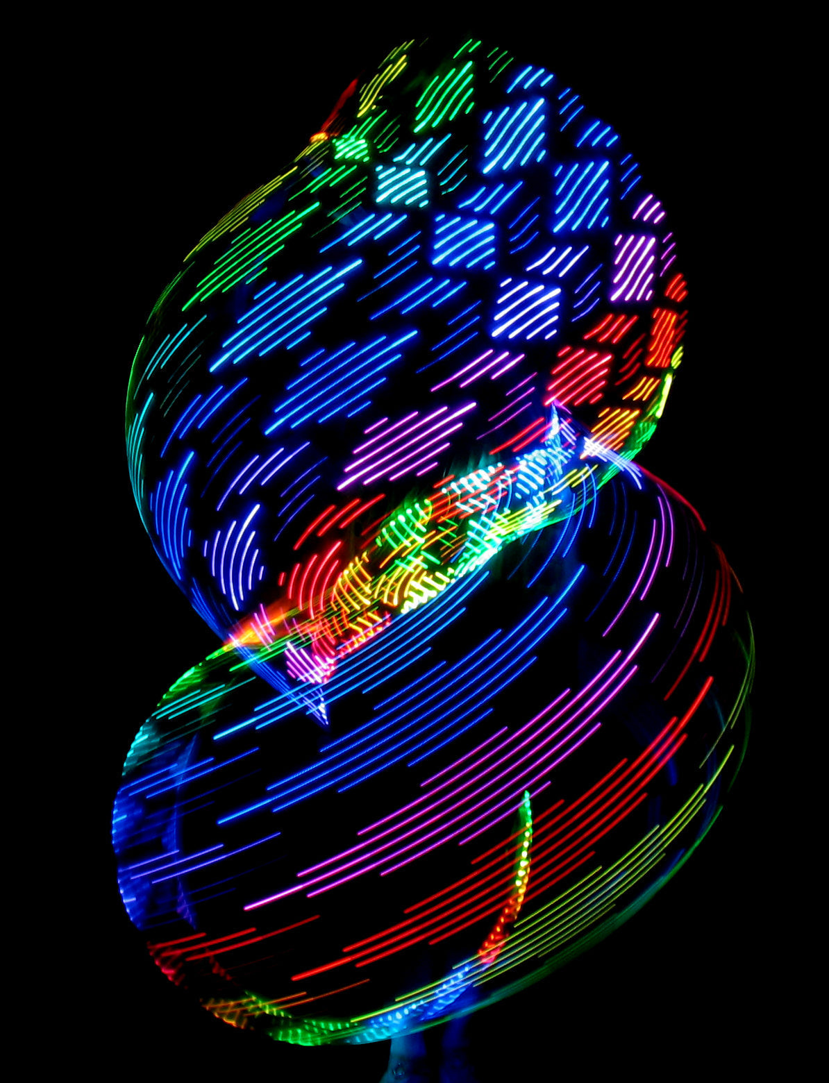 Starlight Spin™ – Atomic V LED Hoop (5th Gen)
