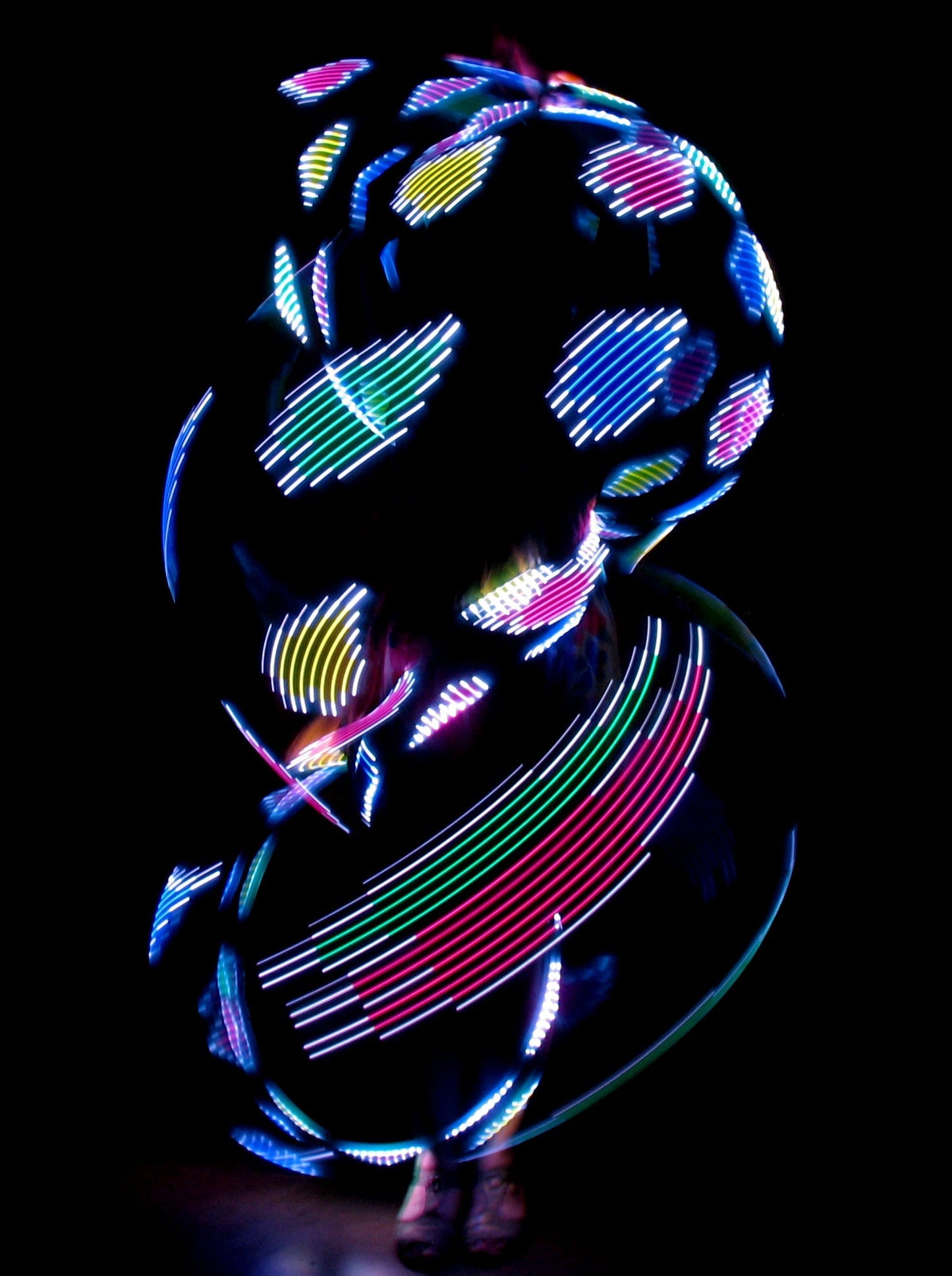 Starlight Spin™ – Atomic V LED Hoop (5th Gen)