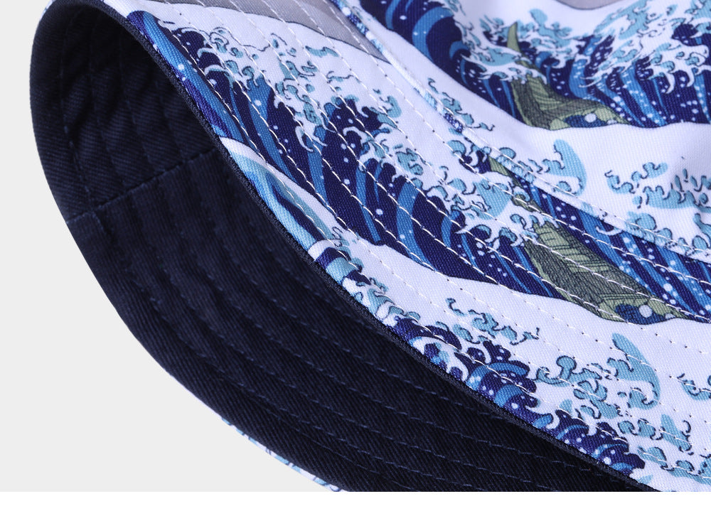 Nuzada1 Waves Bucket Hat