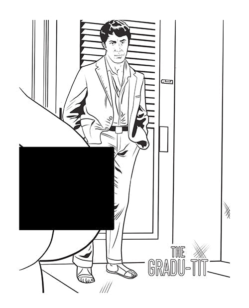 After Dark Coloring Book — Boobs