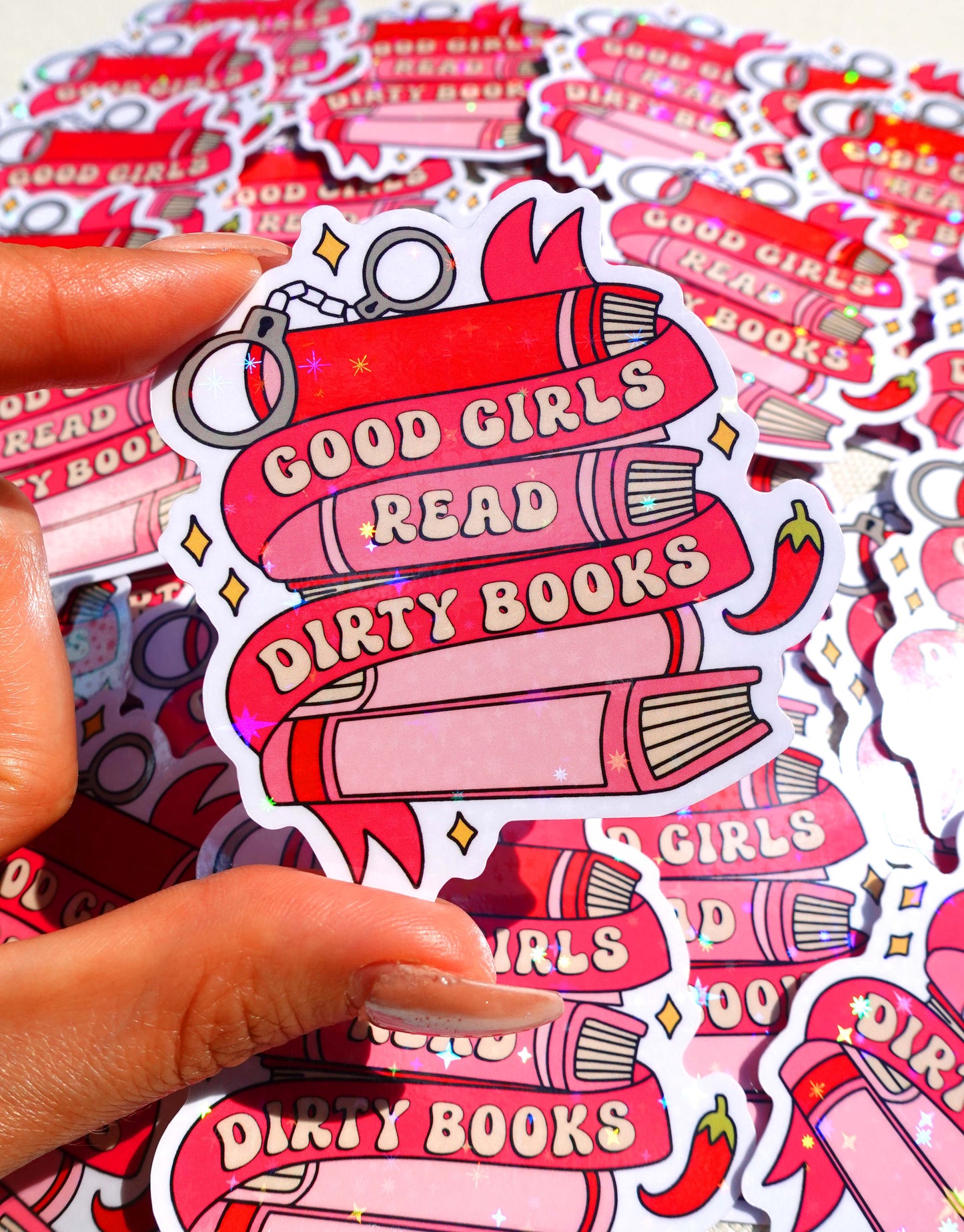 Booktok Vibes - Good Girls Read Sticker