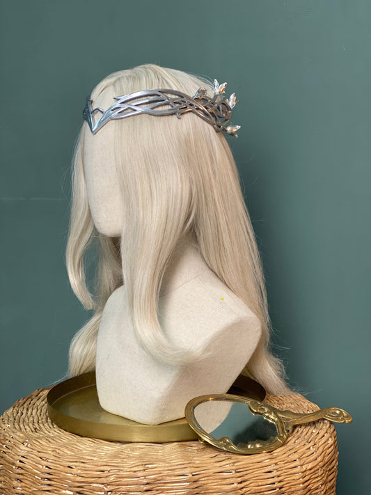Ethereal Elven Crown — Silver | Custom Made
