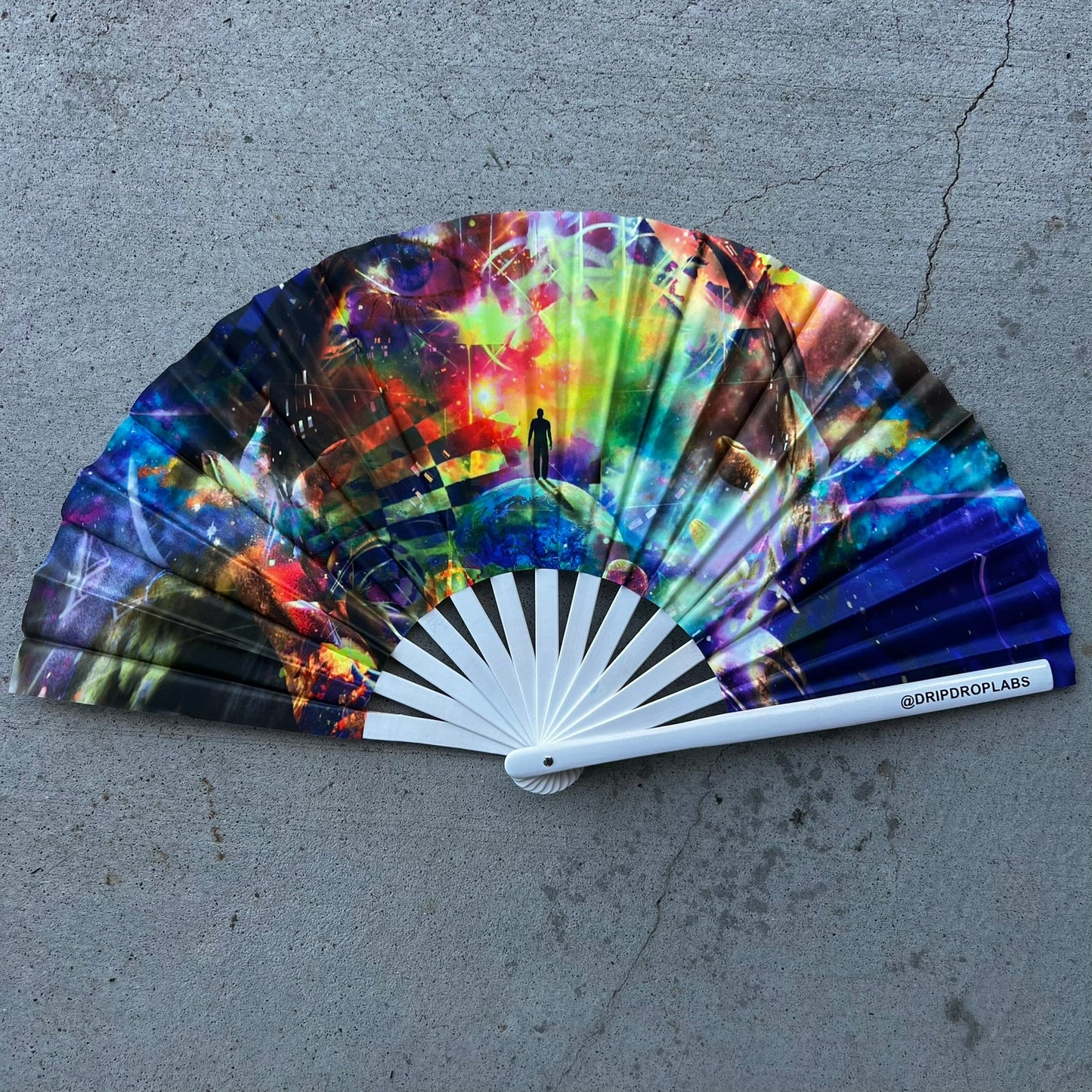 Cosmic Crown β UV Festival Fan