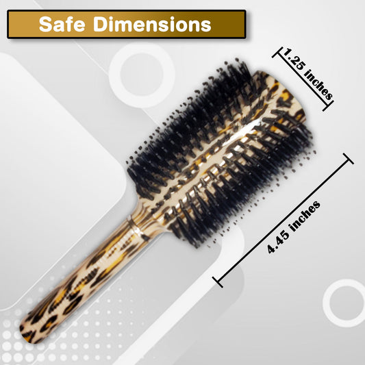 🗝️ Hair Brush Diversion Safe — Leopard Print