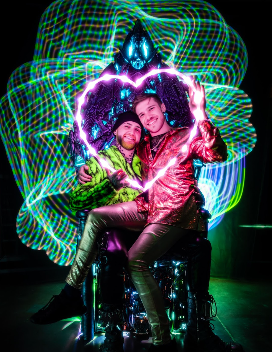 Starlight Spin™ LED Heart Hoop