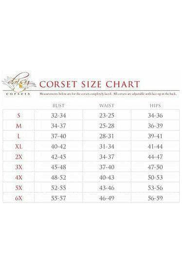 Lavish Rainbow Glitter Short Bustier Top | Daisy Corsets