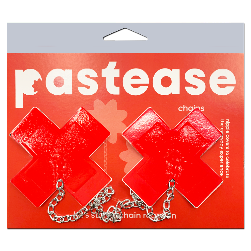 Red Chain X Pasties — Patent Leather | Pastease
