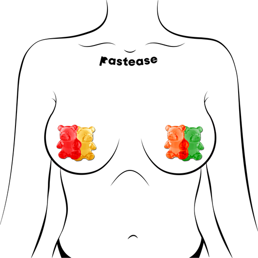 Gummy Bear Pasties — Candy Colors | Pastease