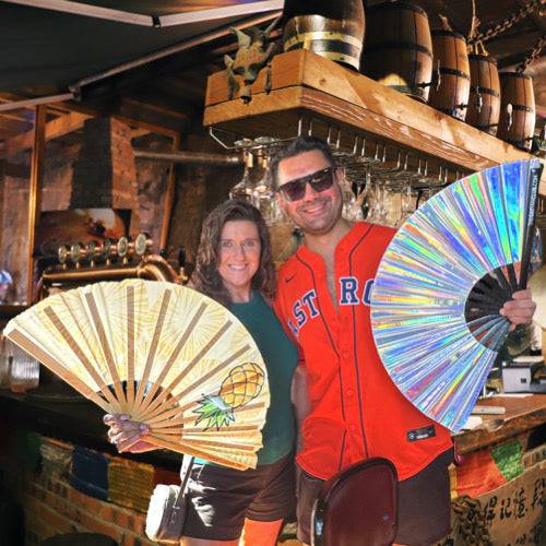 Pineapple Upside-Down - Festival Fan