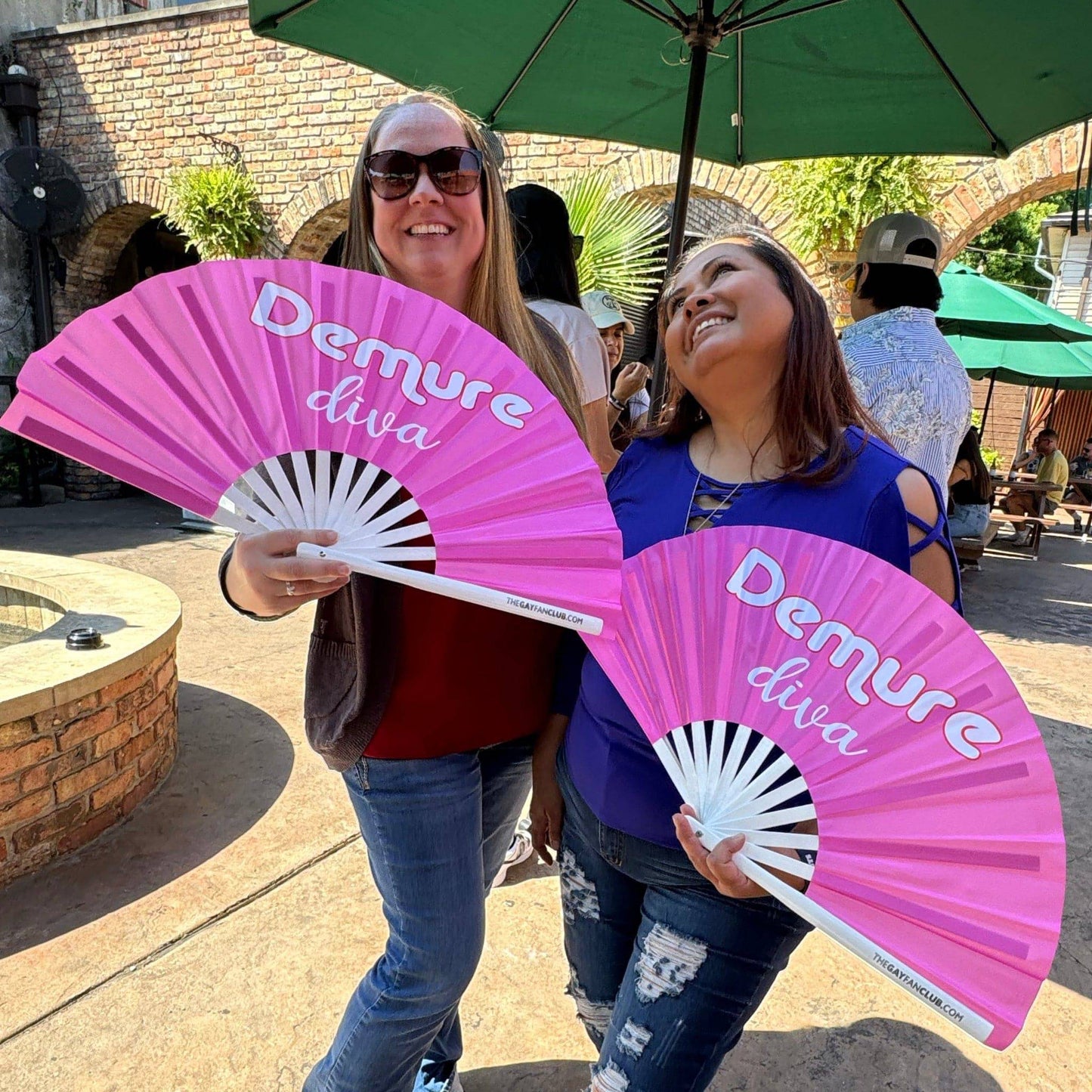 Demure Diva – Festival Fan