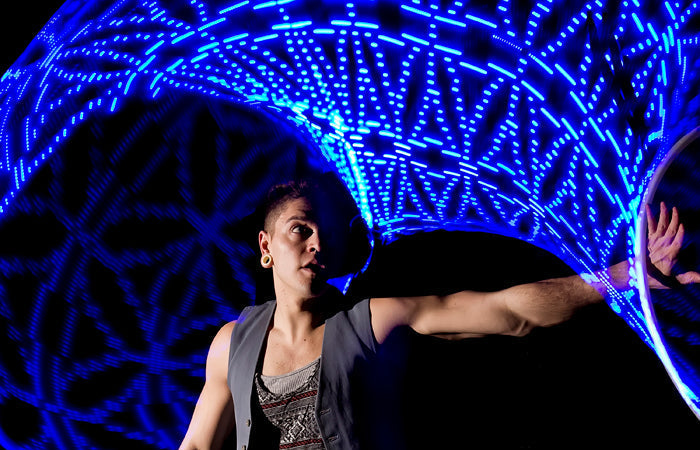 Starlight Spin™ – Atomic V LED Hoop (5th Gen)