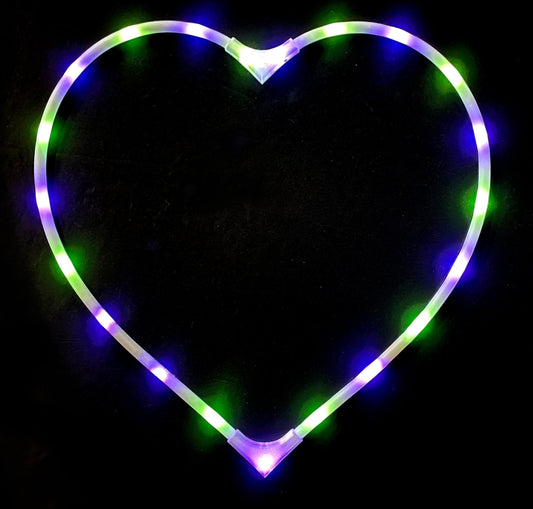 Starlight Spin™ LED Heart Hoop