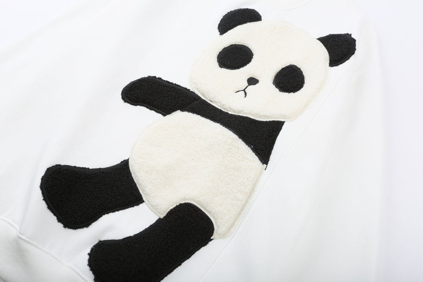 Furry Panda Crewneck