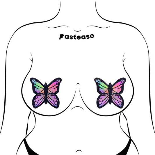Monarch Pasties — Pastel Rainbow Butterfly | Pastease