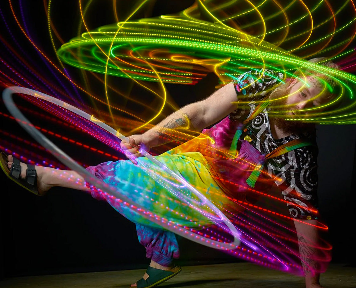 Starlight Spin™ LED Hoop