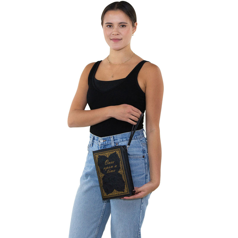 Once Upon a Time Vintage Fairytale Book Handbag