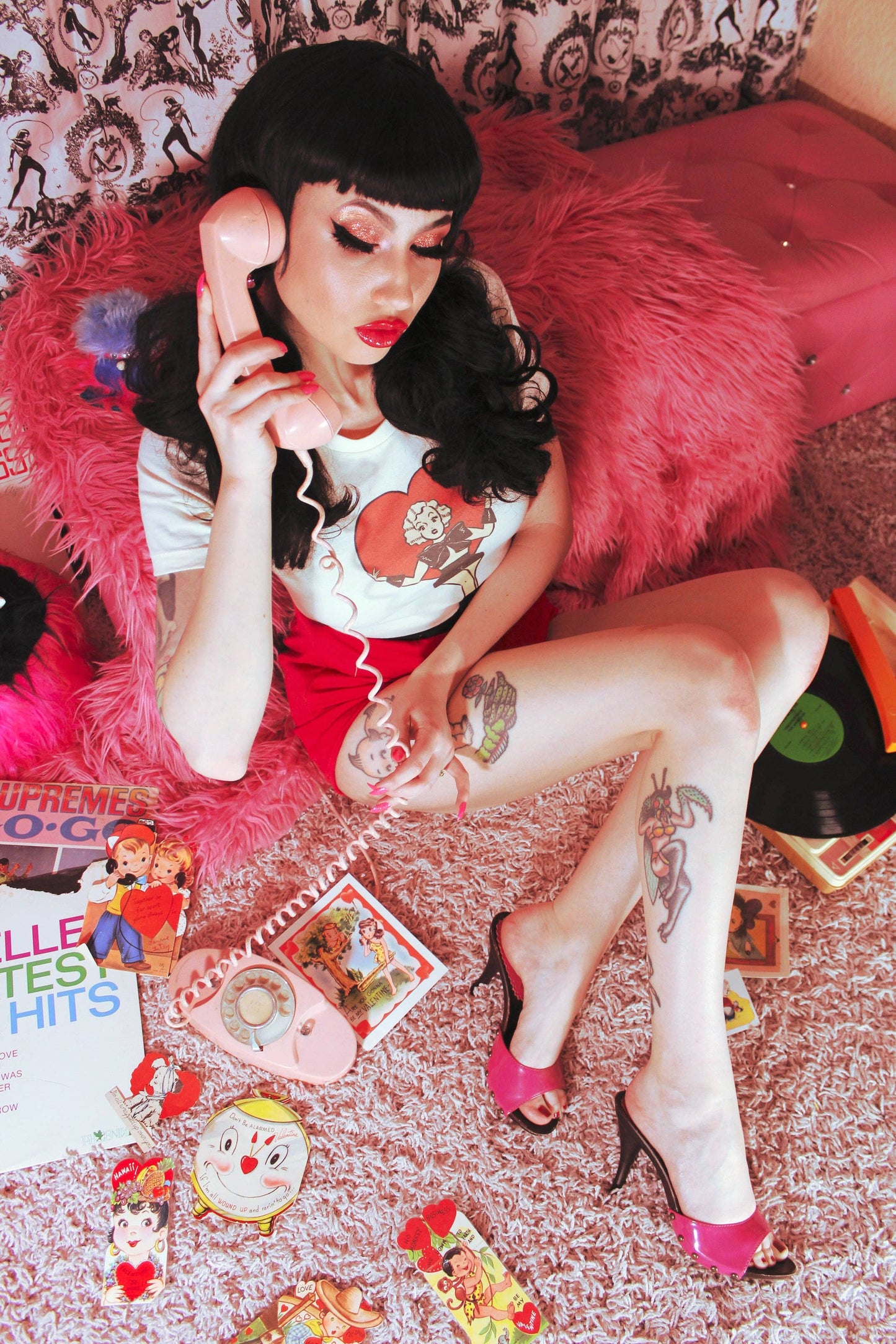 Prisoner of Love Fitted Tee — Ivory