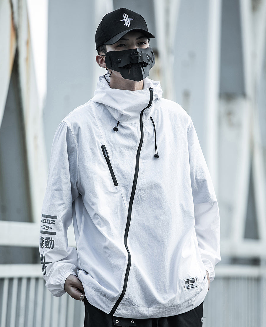 Signal Flow Lightweight Tech Jacket — White or Black