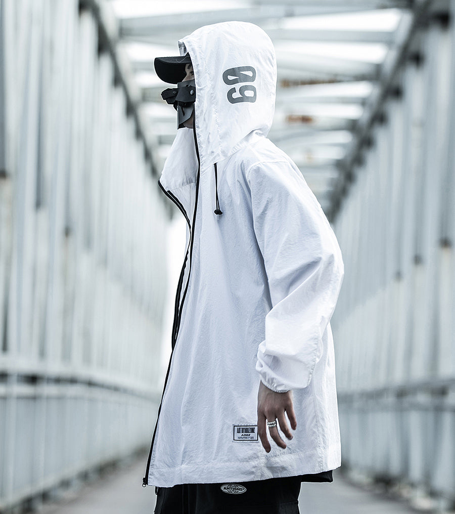 Signal Flow Lightweight Tech Jacket — White or Black