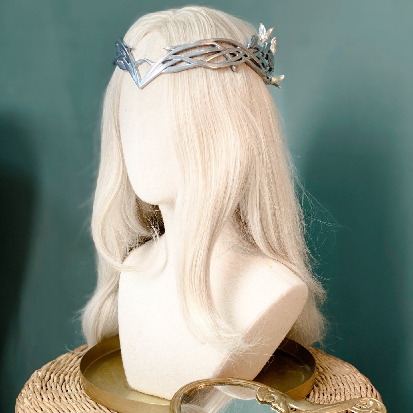 Ethereal Elven Crown — Silver | Custom Made