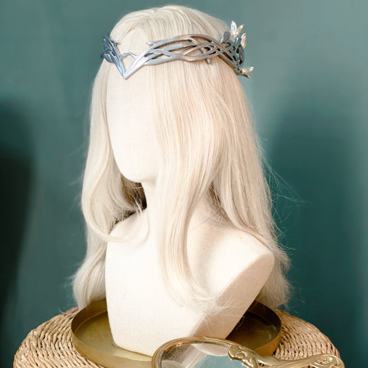 Ethereal Elven Crown — Silver | Custom Made