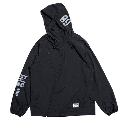 Signal Flow Lightweight Tech Jacket — White or Black