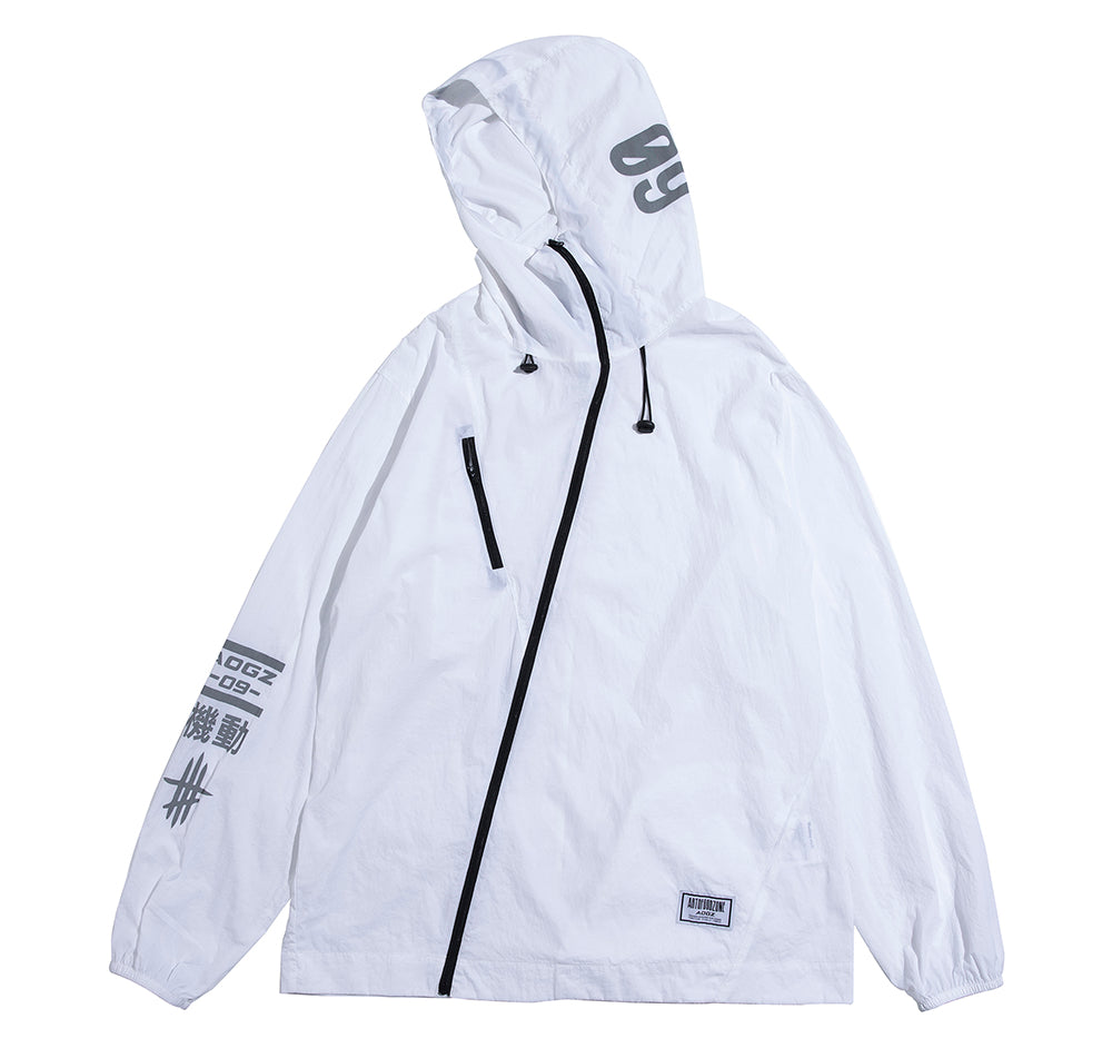 Signal Flow Lightweight Tech Jacket — White or Black