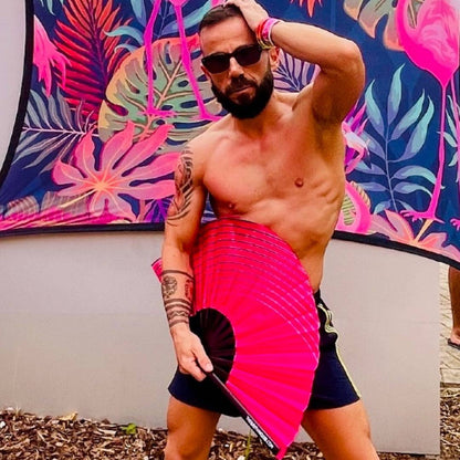 Wave – UV Festival Fan 🌙