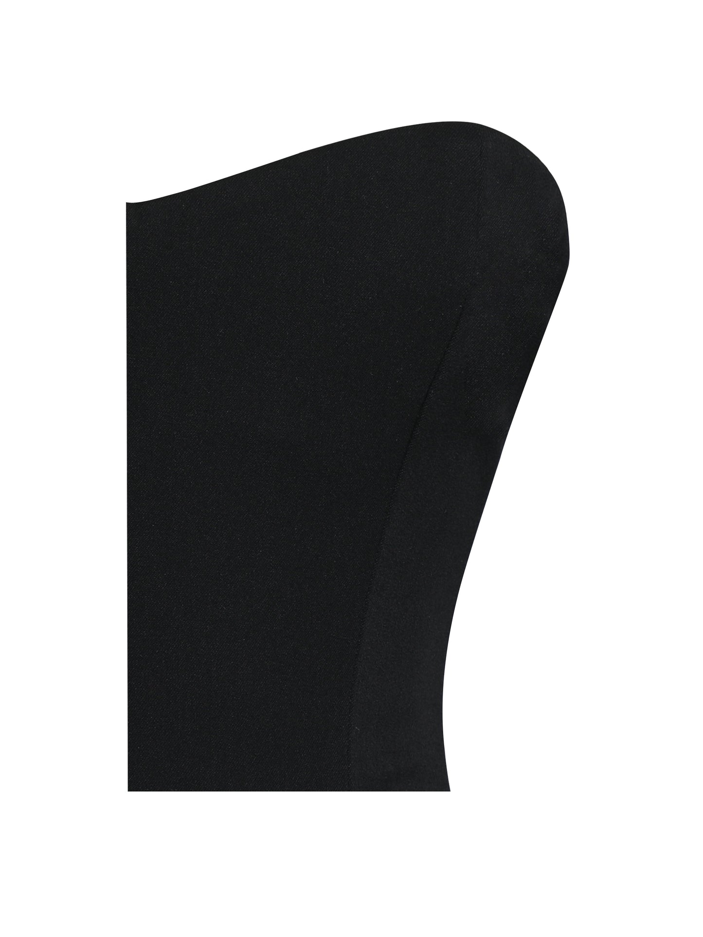 Dahliana Corset Bubble Mini — Noir Polka