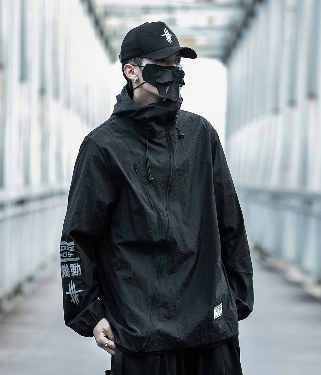 Signal Flow Lightweight Tech Jacket — White or Black