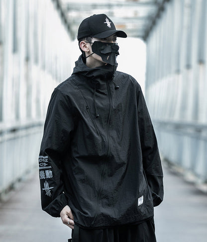 Signal Flow Lightweight Tech Jacket — White or Black