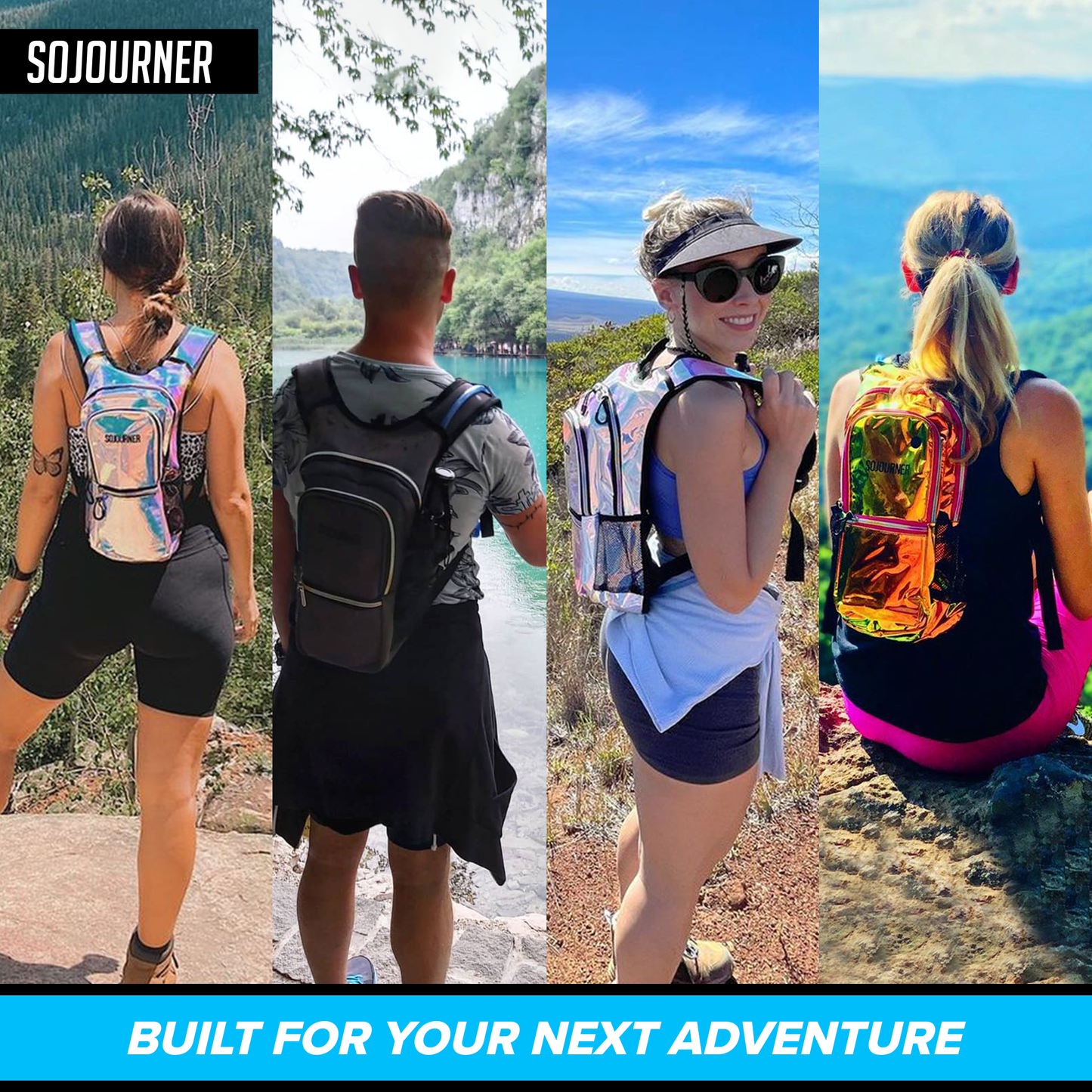 Endurance Hydration Pack — 2L Festival Backpack in Multiple Colors