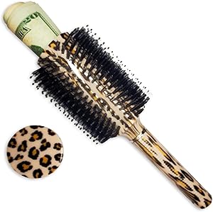 🗝️ Hair Brush Diversion Safe — Leopard Print