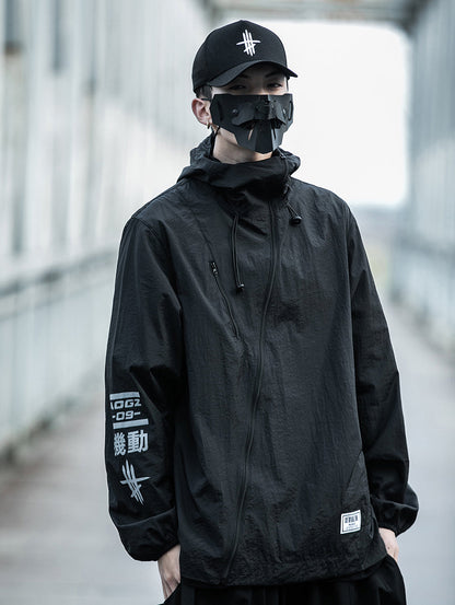 Signal Flow Lightweight Tech Jacket — White or Black