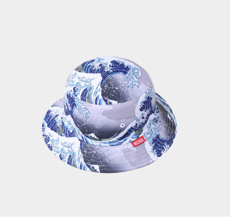 Nuzada1 Waves Bucket Hat
