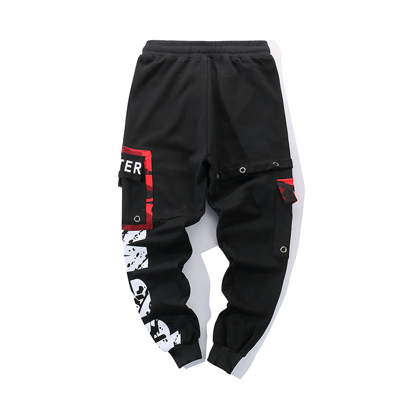 Starting Member Graphic Joggers — Black / Red Camo
