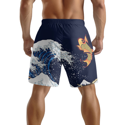 Great Wave Drift Lightweight Shorts — Navy