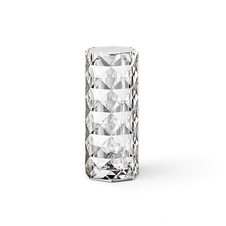 Crystal Glow Touch Lamp — Color Changing