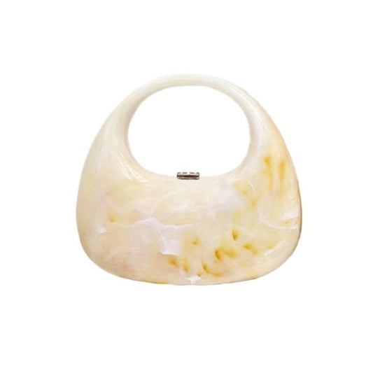 Mod Acrylic Handbag — White