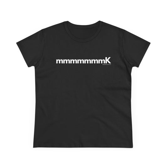 mmmmmmmK Women’s Tee – Attitude in Cotton
