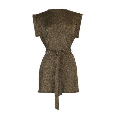 Aura Tunic & Palazzo Pant Set — Gold | Jennafer Grace