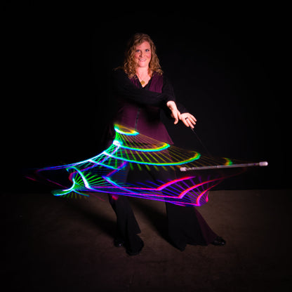 Starlight Spin™ – Atomic V LED Wand (Advanced Features)