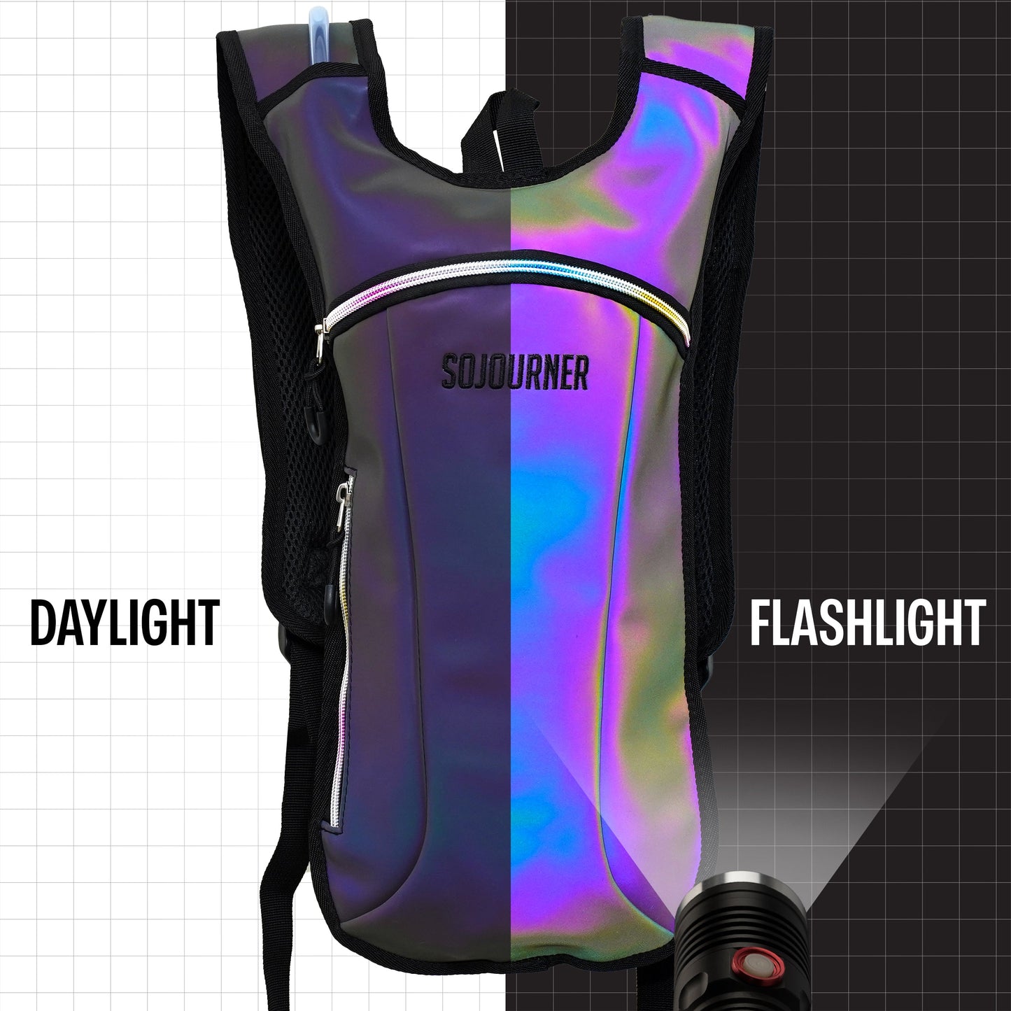 Momentum Hydration Pack - 2L Lightweight Festival Backpack - Select from Multiple Colors