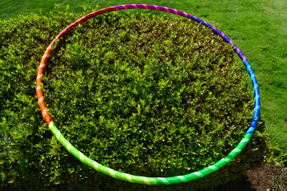 Prism Spectrum Flow Hoop — Rainbow Grip Edition