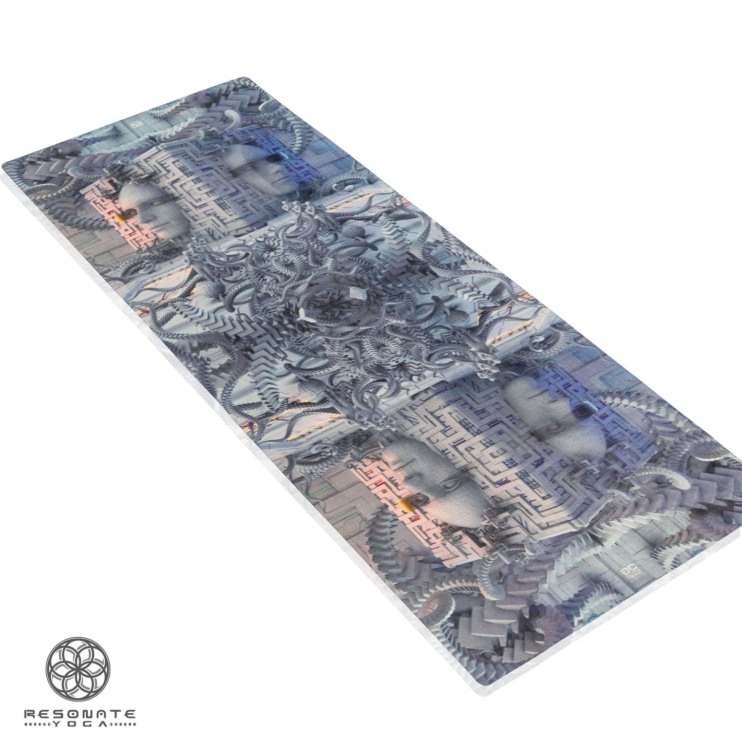 Defense Node Yoga Mat + Embroidered Carry Bag | Rage Nation