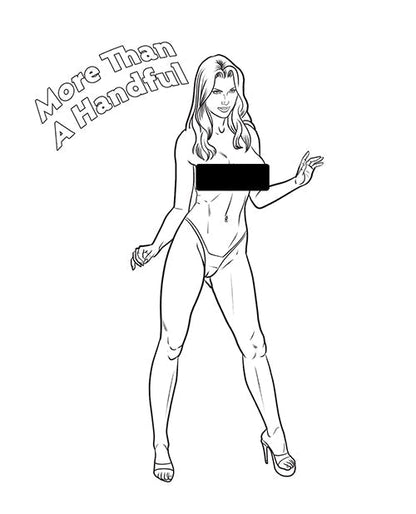 After Dark Coloring Book — Boobs