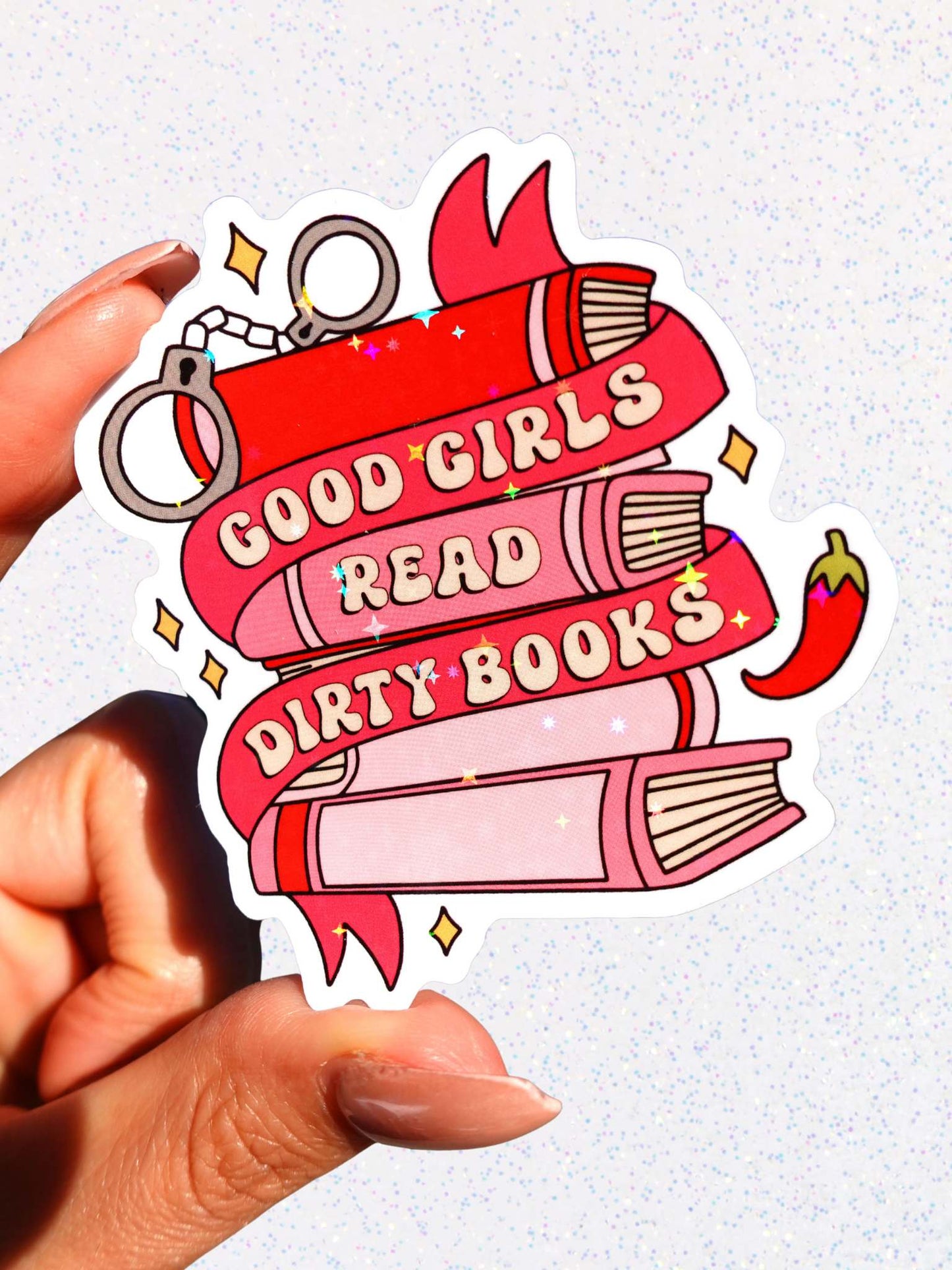 Booktok Vibes - Good Girls Read Sticker