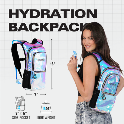 Endurance Hydration Pack — 2L Festival Backpack in Multiple Colors