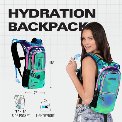 Endurance Hydration Pack — 2L Festival Backpack in Multiple Colors