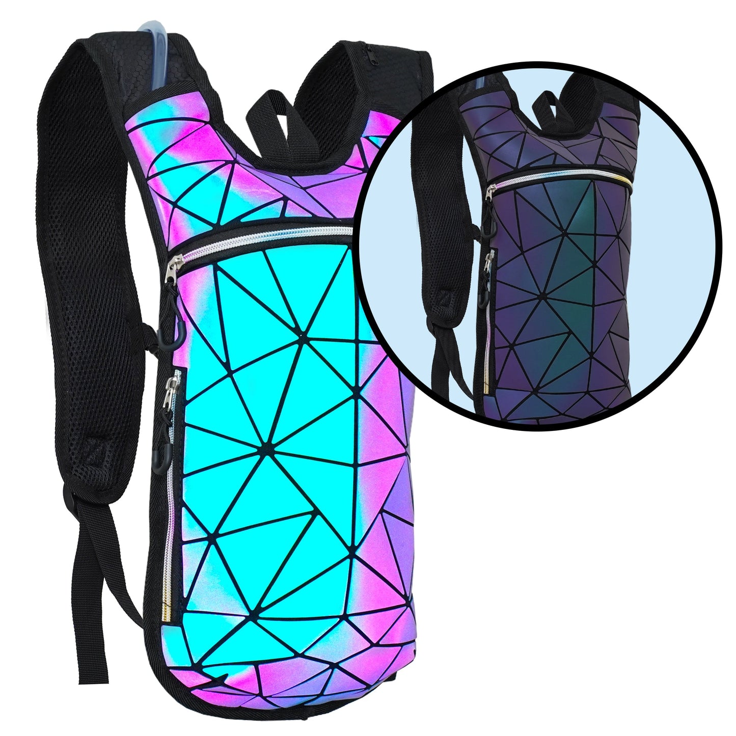 Momentum Hydration Pack - 2L Lightweight Festival Backpack - Select from Multiple Colors